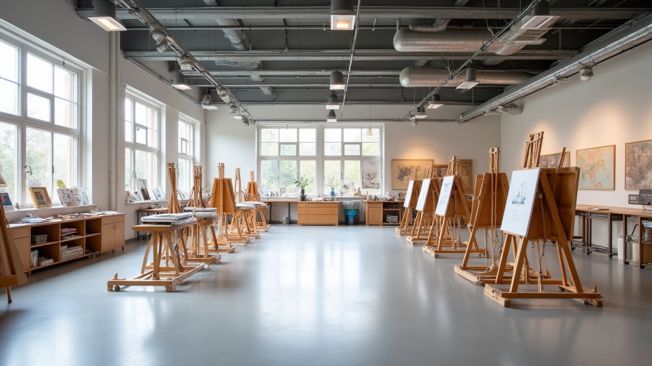 Malstudio der Ziehenspil